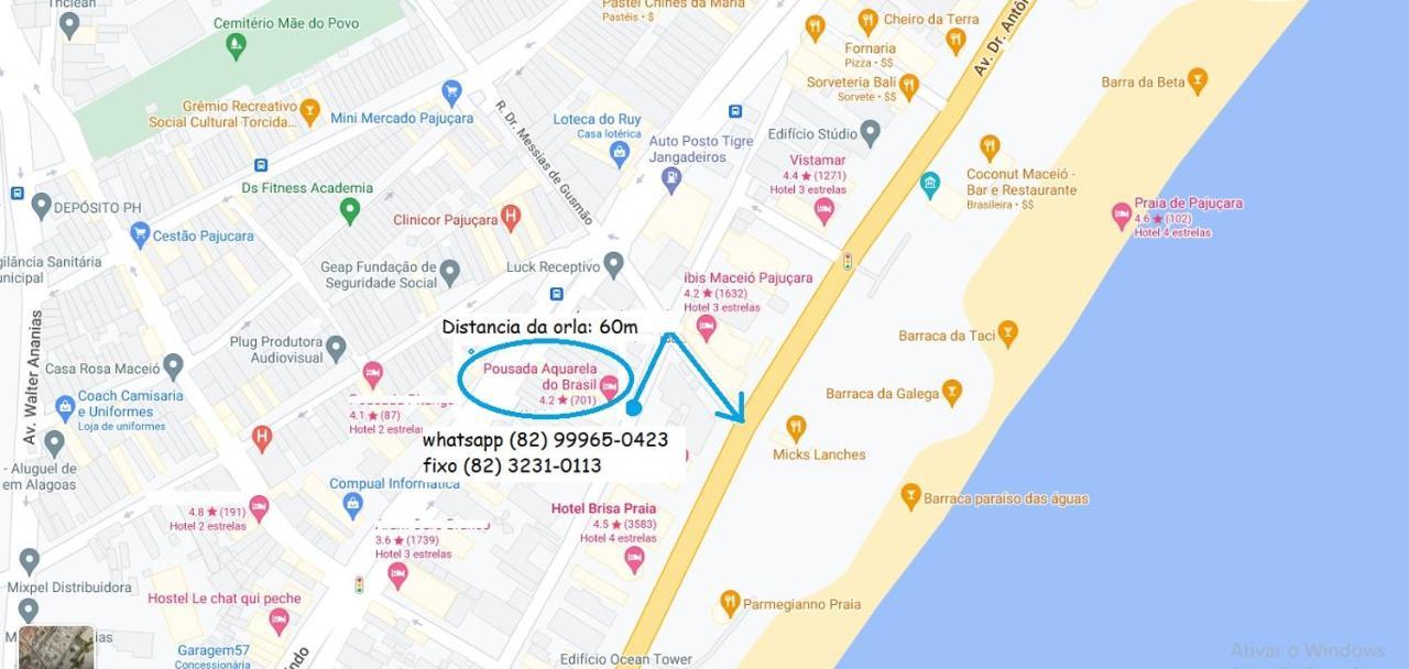 Pousada Aquarela Do Brasil Maceió Exterior foto